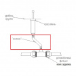 Уголок HUNTER HSBE-050 - ½" крепления дождевателей