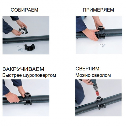 Седелка с резьбовым отводом 25x3/4 IRRITEC