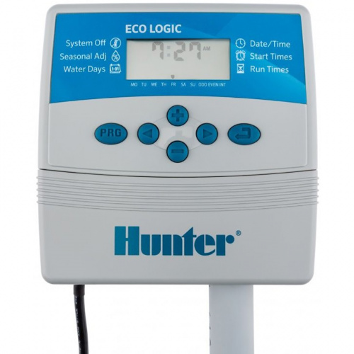 Контроллер HUNTER ELC-601-iE 6 зон внутренний, 230В трансформатор (Эколоджик)